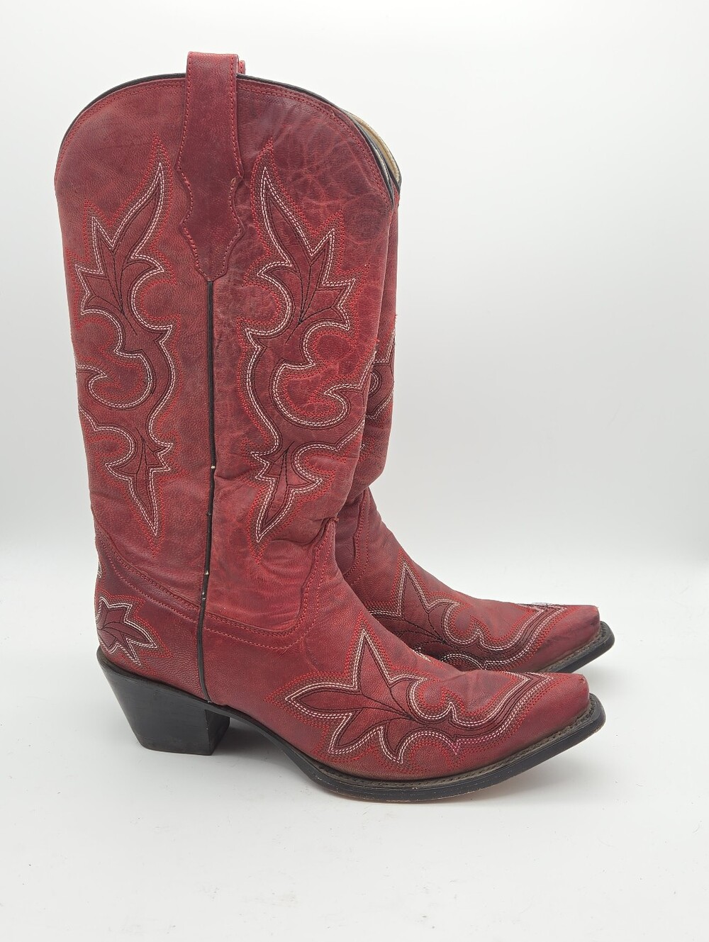 Corral Red Western Cowboy Boots Women’s 9